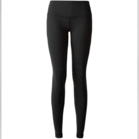 Lululemon Wunder Under III Full-On Luon 28" Black Yoga Pants - Picture 2 of 9